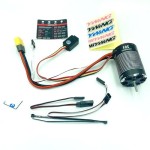 News Hobby2022 New Wing QuicRun Fusion Pro 540 2300KV Brushless Sensory Motor Built in 60A ESC 2 in 1 for RC 1/10 Climbing Car